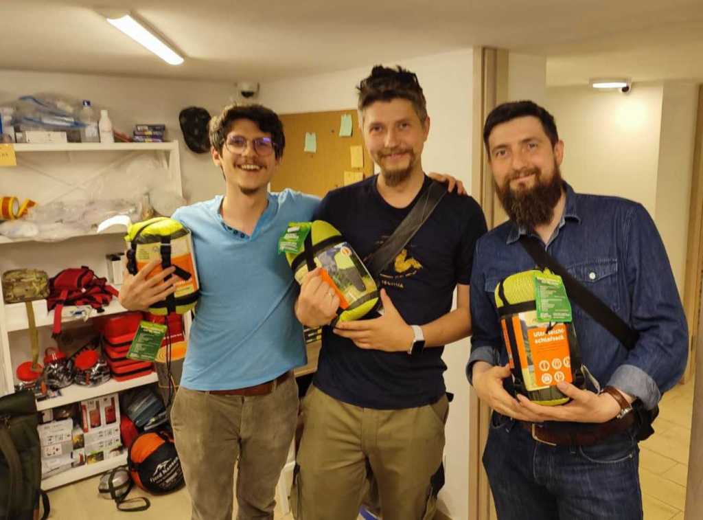 5/19/22 –  displaced church of Kharkiv visits church in&nbsp;L’viv