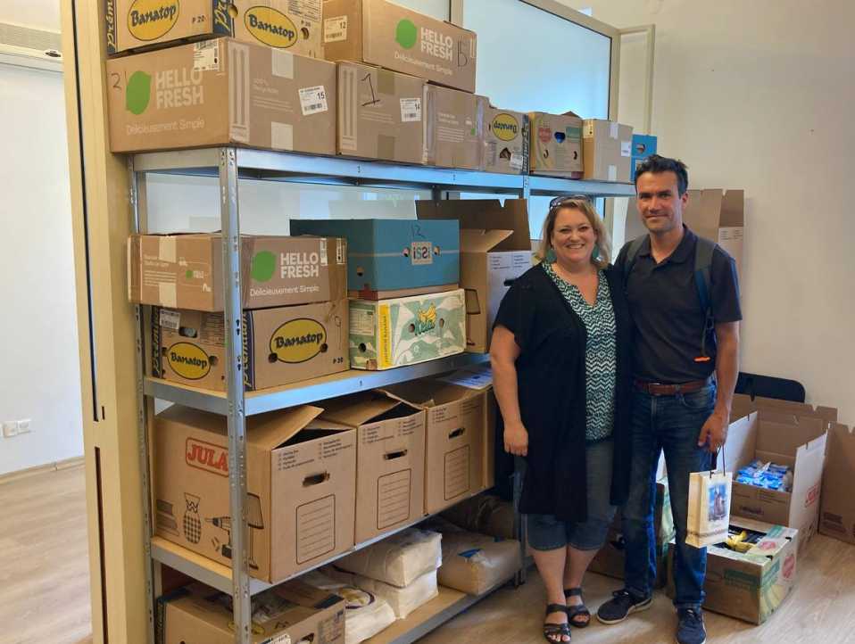 6/24/2022 – Missionaries in Lyon, France, mobilize ‘Aid for Ukraine’