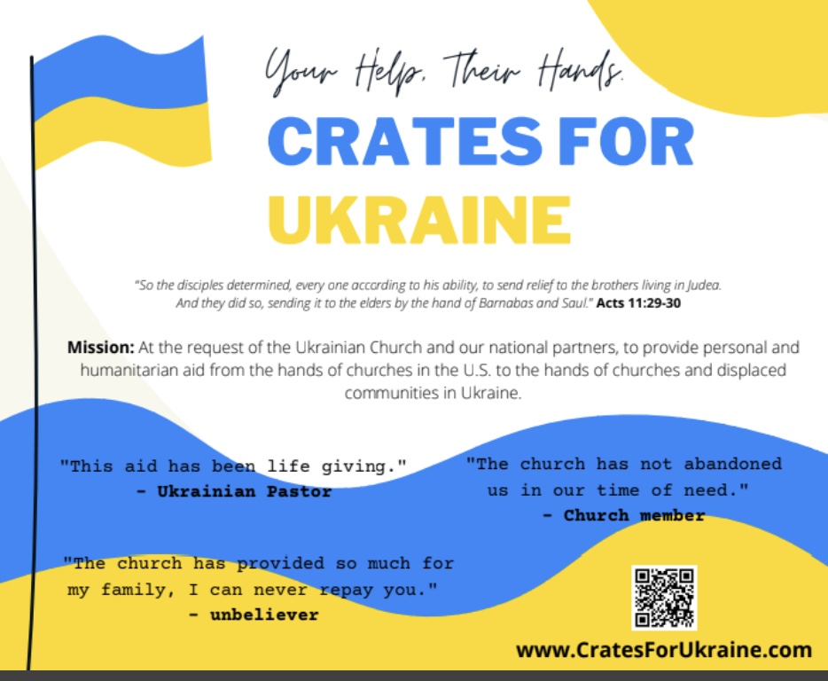 9/17/2022 – Crates For Ukraine&nbsp;Update