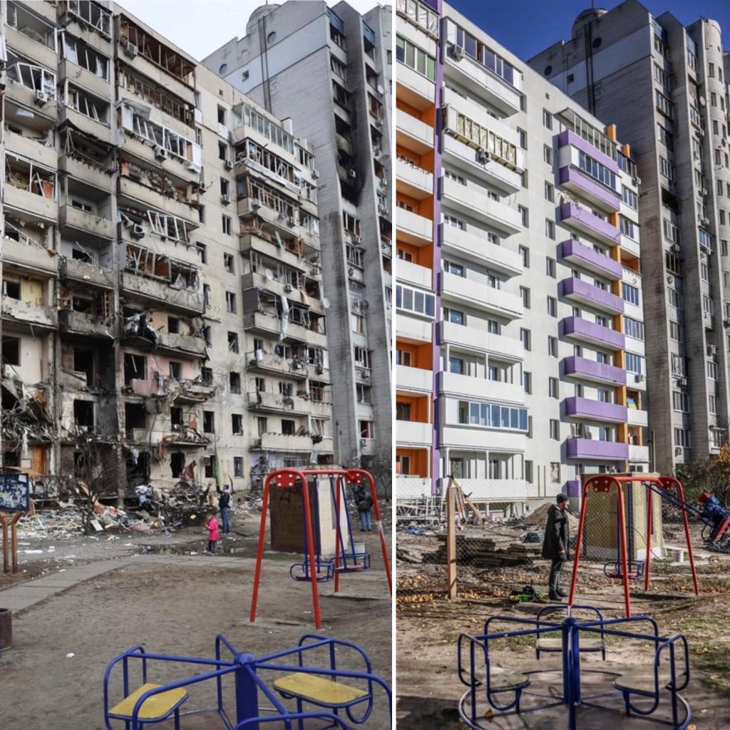 11/1/2022 – They keep destroying, we keep&nbsp;rebuilding.