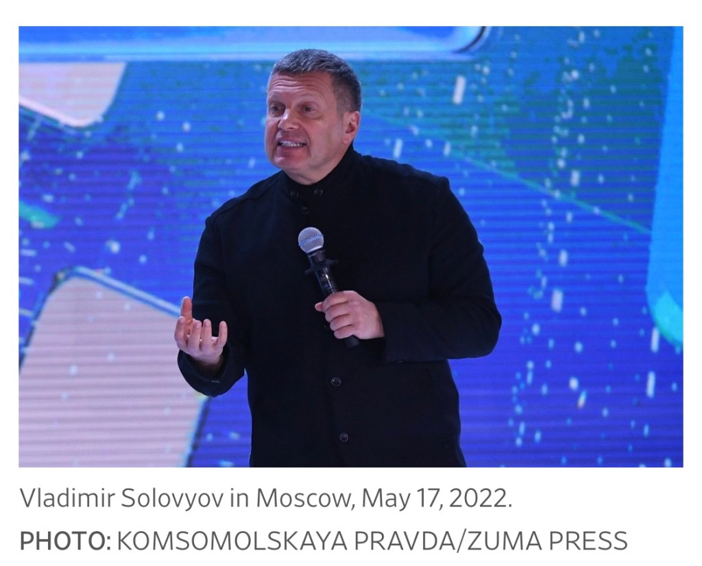 1/9/2023 – Putin’s American Cheerleaders (WSJ)