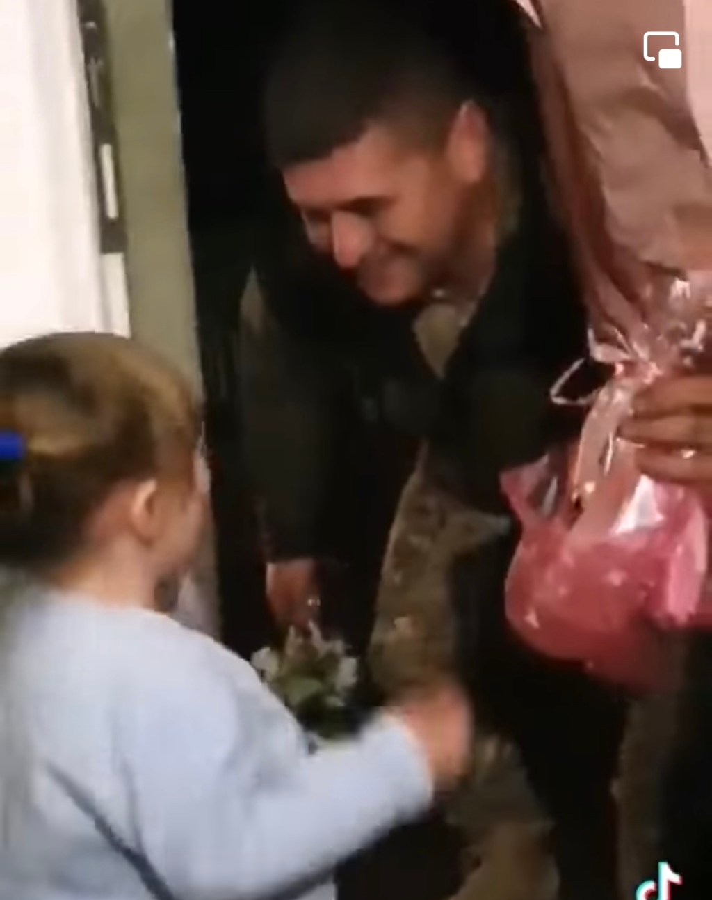 1/9/2023 – Finally, Dad is back from the war! (VIDEO)