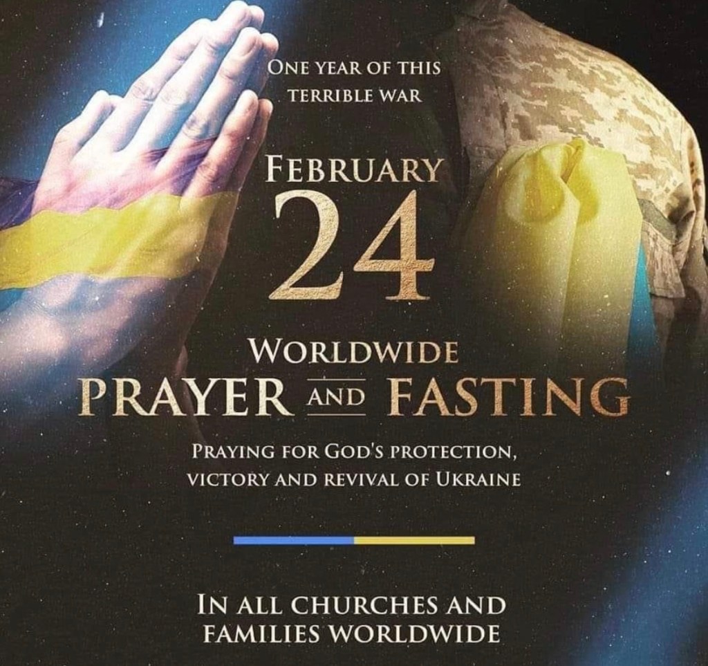 2/24/2023 – “A year ago today,&nbsp;I….”