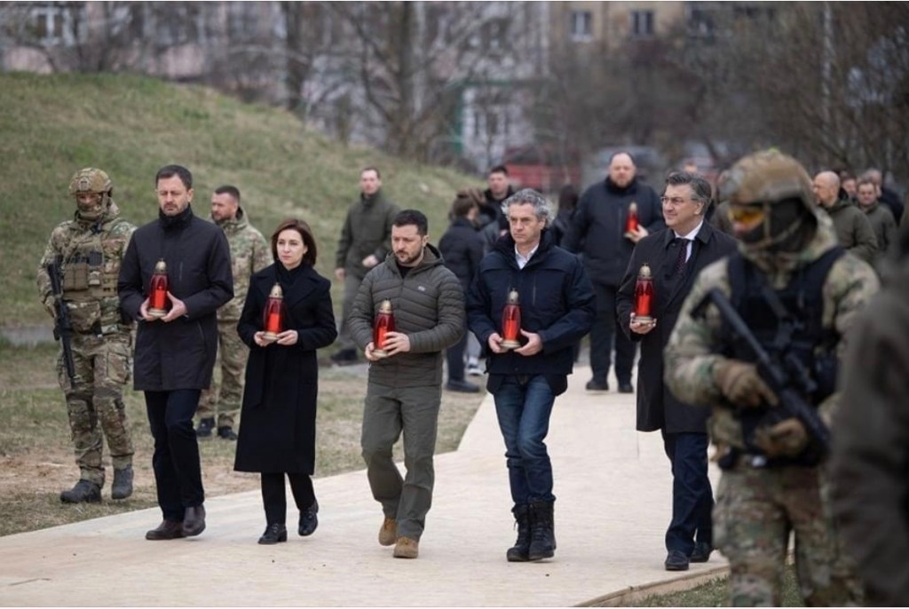 3/31/2023 – Victims of Russian terror in Bucha&nbsp;remembered