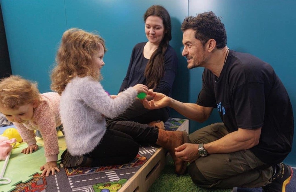 3/26/2023 – Actor and UNICEF Goodwill Ambassador Orlando Bloom arrived in Kyiv to support Ukrainian&nbsp;children