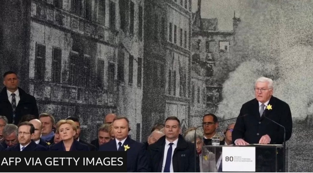 4/21/2023 – Warsaw Ghetto Uprising: German president draws Putin-Nazi&nbsp;parallels