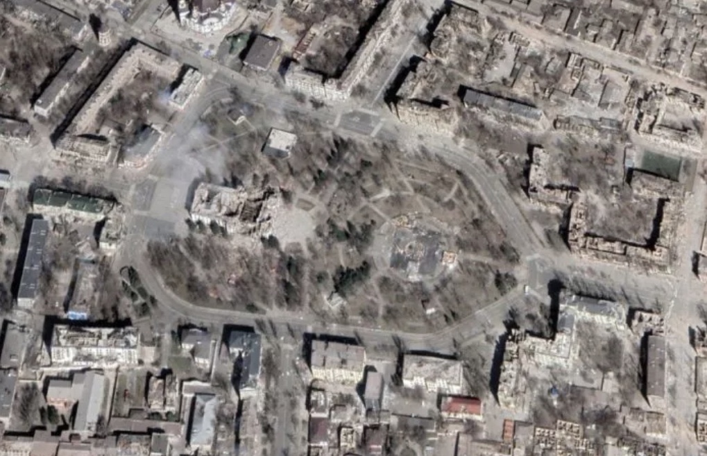 4/27/2023 – Google Maps updates satellite imagery of Russian-occupied Mariupol