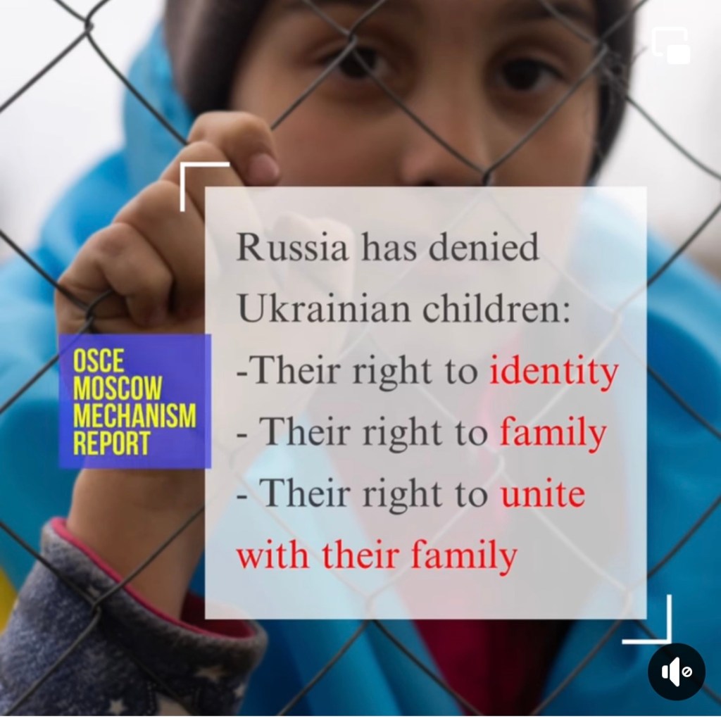 5/11/2023 – Russian war crimes against&nbsp;children