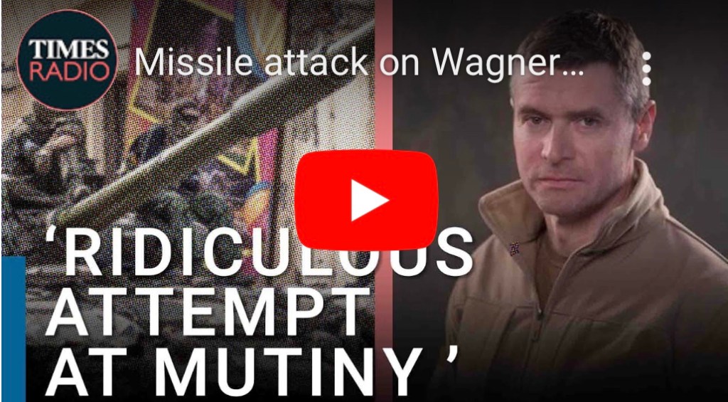 6/26/2023 – Ridiculous attempt at mutiny&nbsp;(video)