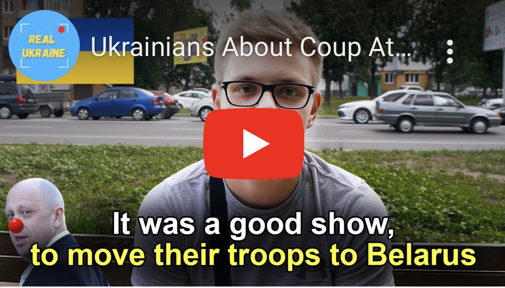 6/28/2023 – Ukrainians About the Coup Attempt&nbsp;(video)