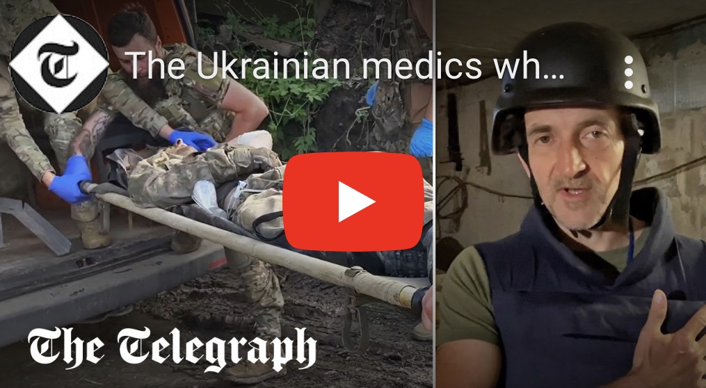 7/12/2023 – The Ukrainian medics who care for Russian wounded on the front line&nbsp;(video)