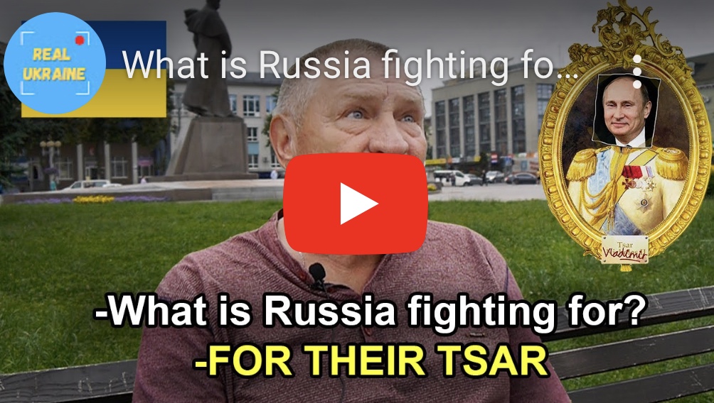 7/15/2023 – What is Russia fighting for? | We asked Ukrainians after 500 days of&nbsp;war