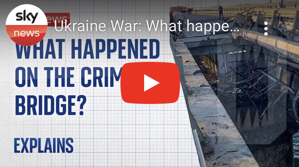 7/20/2023 – What happened on the Crimea&nbsp;Bridge?