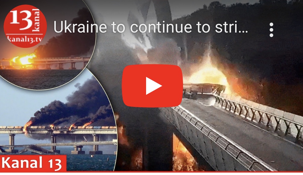 7/26/2023 – Ukraine to continue to strike Crimean&nbsp;bridge