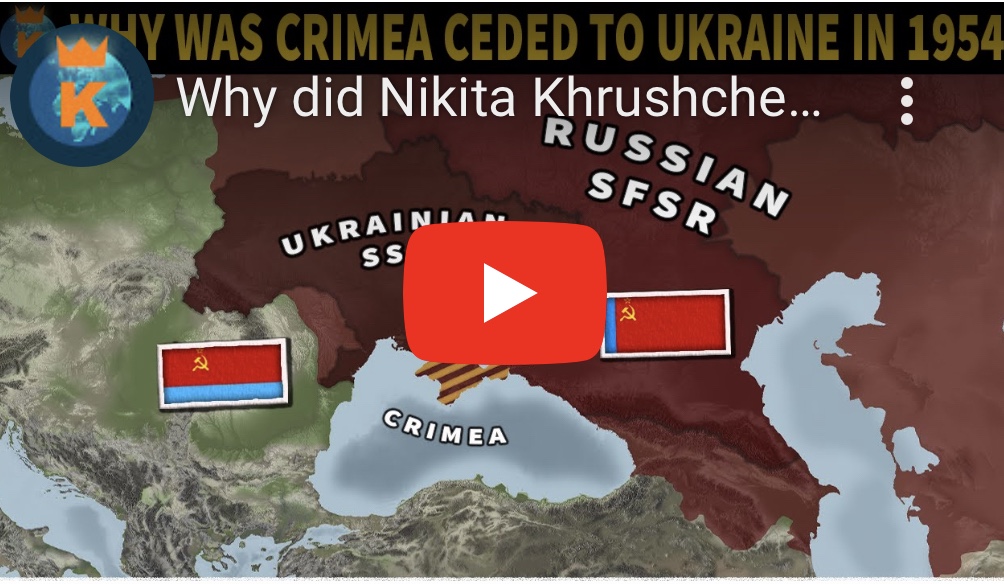 8/6/2023 – Why did Nikita Krushchev Give Crimea to&nbsp;Ukraine?