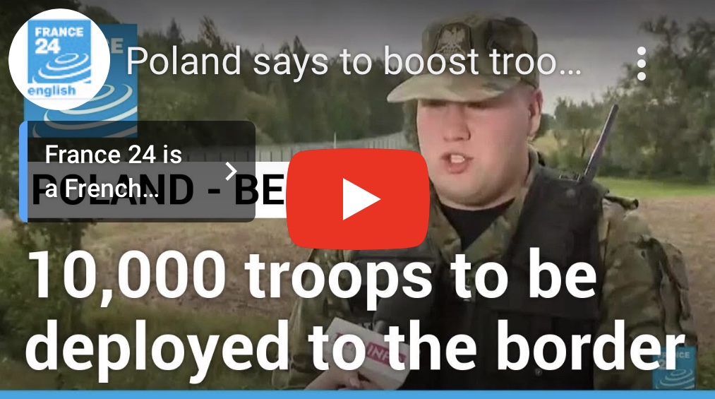 8/10/2023 – Poland says to boost troops level to 10,000 at Belarus&nbsp;border