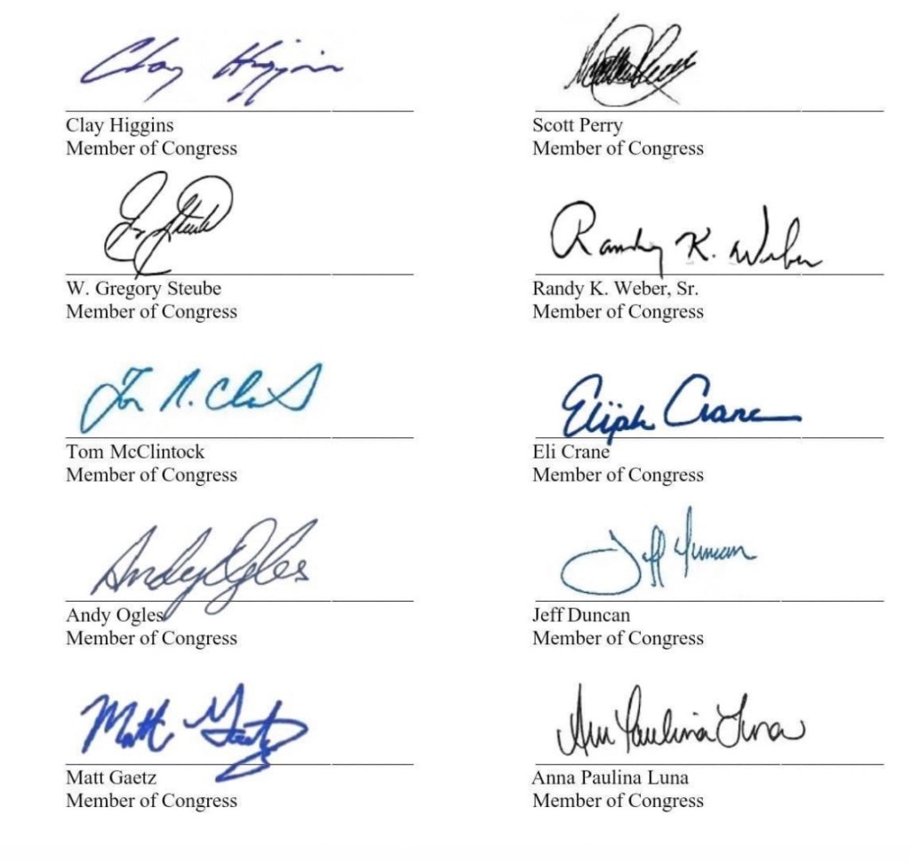 8/12/2023 – Is Your Congressman&nbsp;Listed?