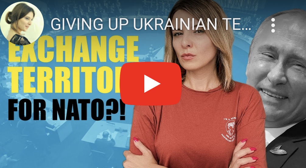 8/17/2034 – Giving up Ukrainian territories for the NATO membership?&nbsp;Never.