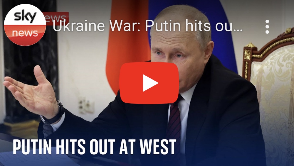 7/23/2023 – Putin hits out at West in major&nbsp;speech