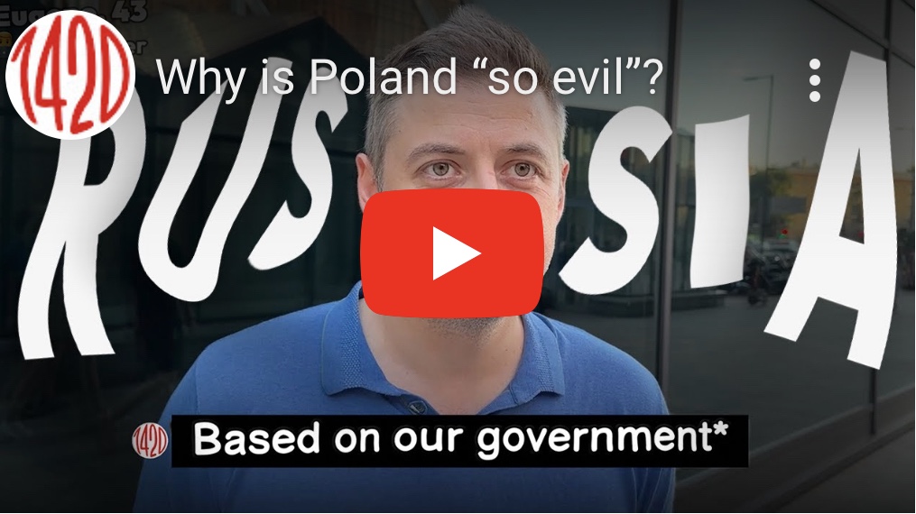 8/26/2023 – Moscow Street Interviews: Why is Poland “so&nbsp;evil”?