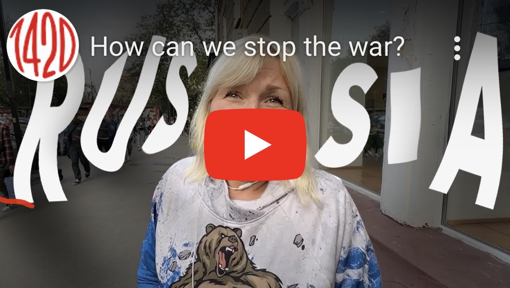 8/28/2028 – Moscow Street interviews: How can we stop the&nbsp;war?
