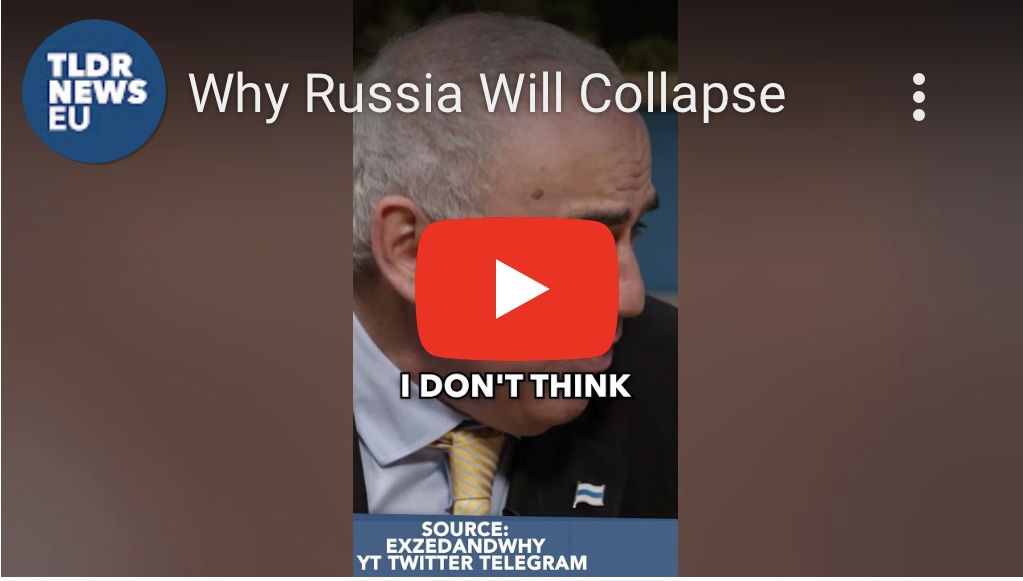 8/29/2023 – Why Russia will&nbsp;collapse
