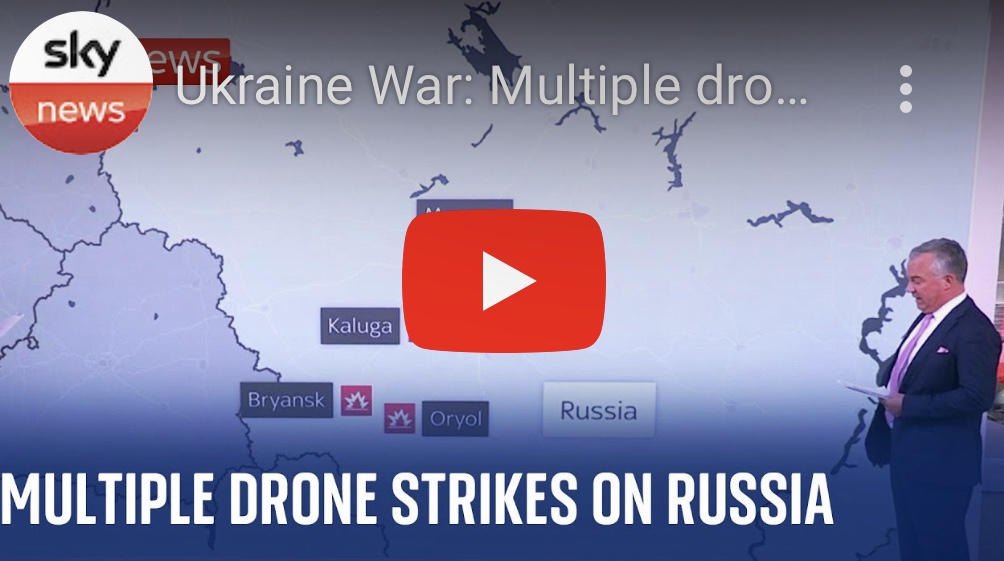 8/30/2023 – Ukraine War: Multiple drone strikes hit parts of Russia, in a night of record&nbsp;attacks