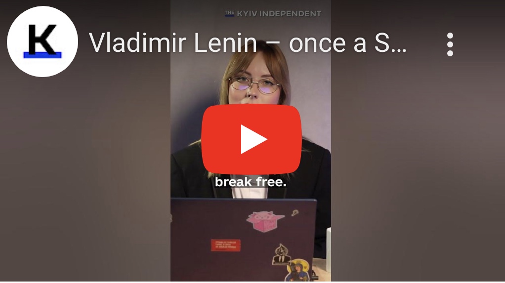 9/1/2023 – Vladimir Lenin – once a Soviet Idol, now a symbol of terror for people in&nbsp;Ukraine.