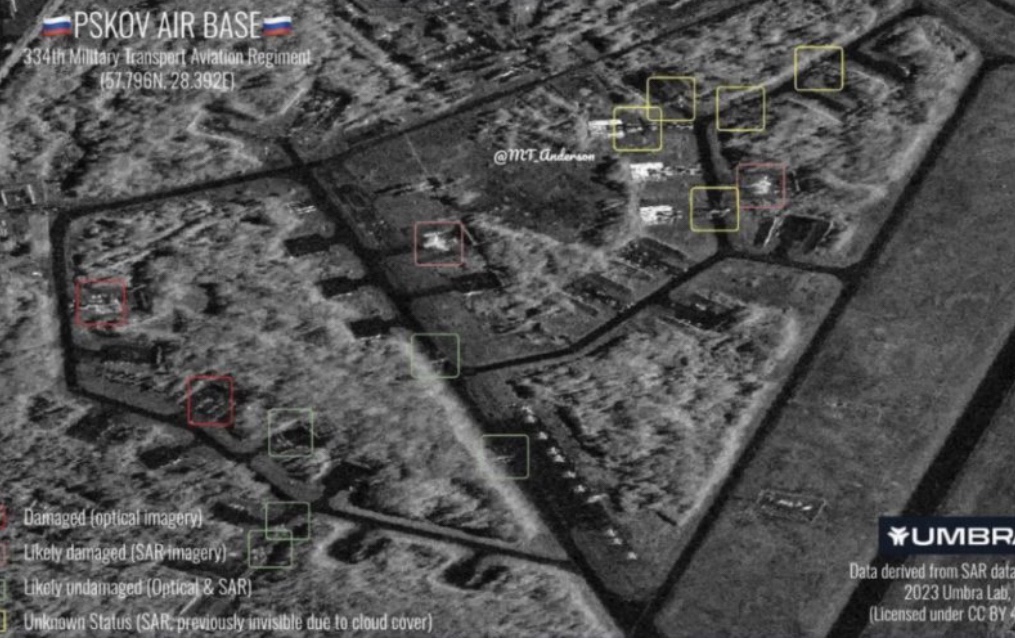 9/2/2023 – Frontline report: nine Russian aircraft destroyed or damaged in latest attack from Russian&nbsp;territory