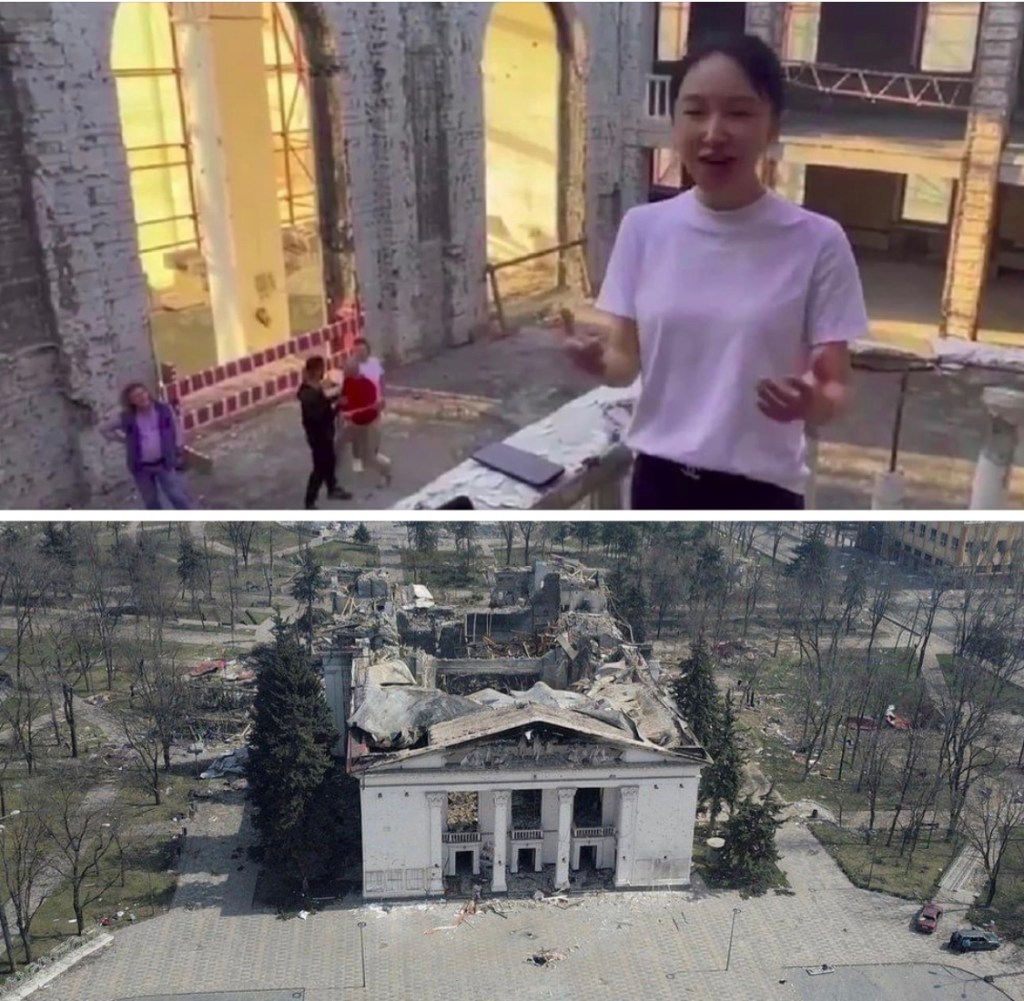 9/9/2023 – Singing Soviet/ruzzian song Katyusha on the bones of people killed by ruzzians is like singing Nazi military song in Aushwitz – immoral and heartless…