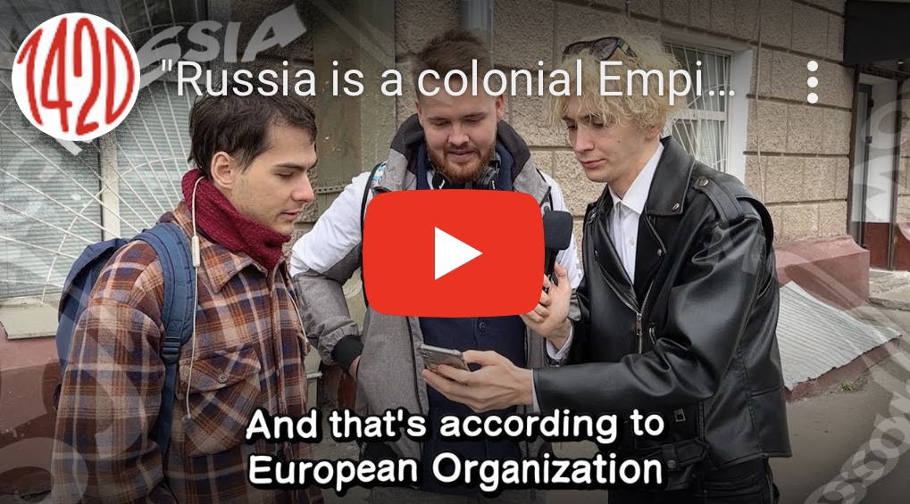 9/11/2023 – Moscow Street interviews: “Russia is a colonial Empire”
