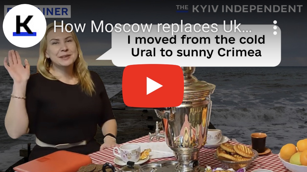 9/12/2023 – How Moscow replaces Ukrainians with Russians in occupied territories