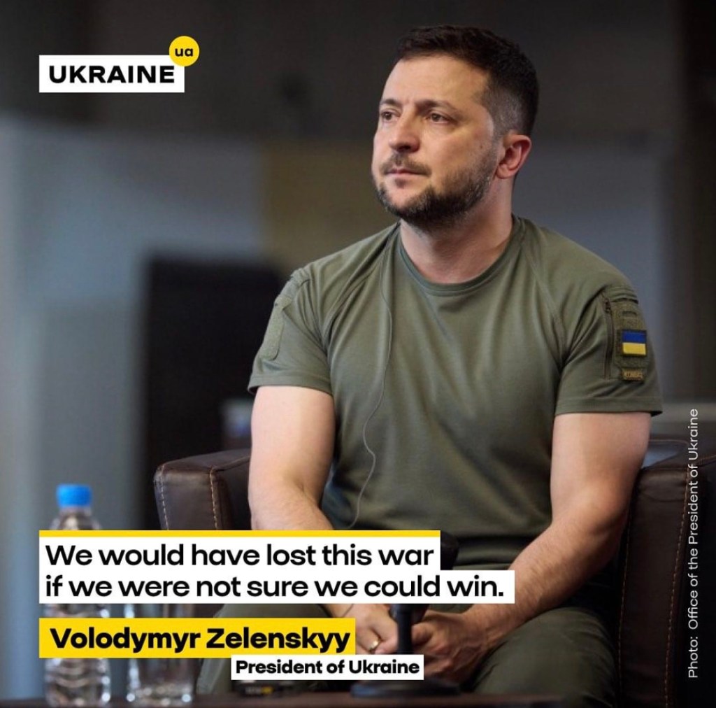 9/14/2023 – “We would have lost the war if we were not sure we could win&nbsp;it”