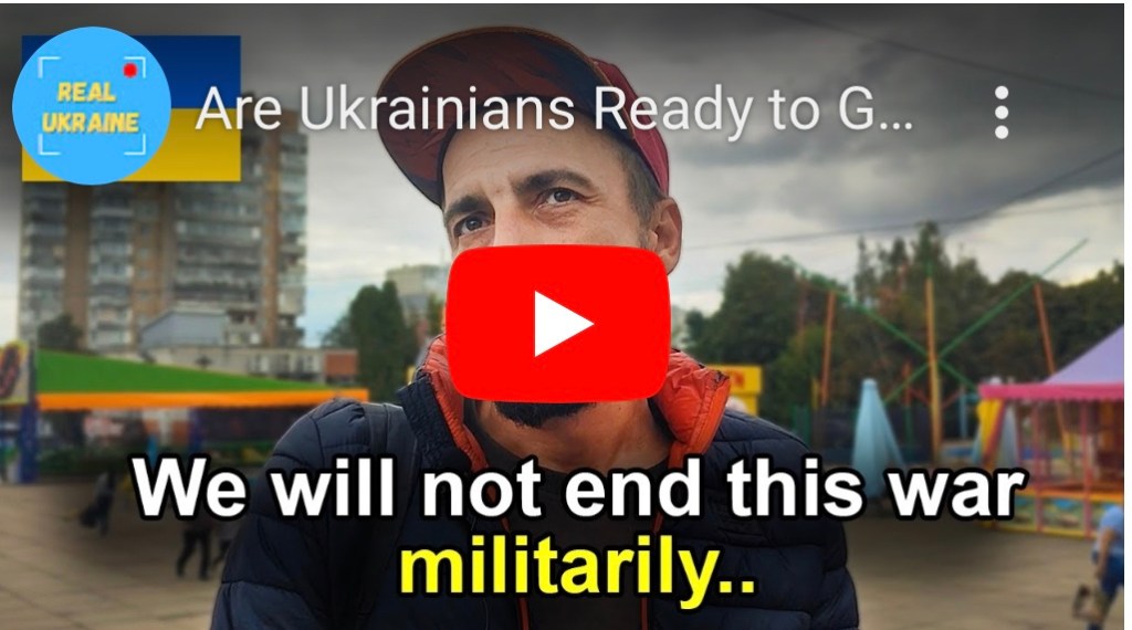 9/18/2023 – Are Ukrainians Ready to Give Up Territory To End War? Street&nbsp;Interviews