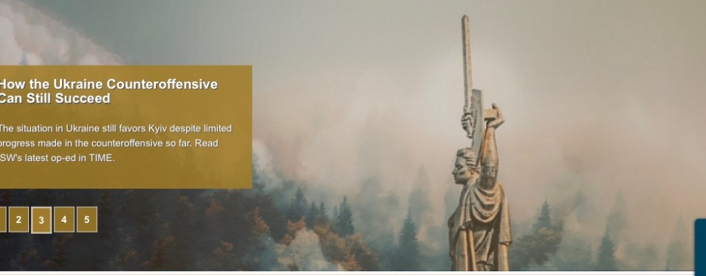 9/18/2023 – Ukraine’s Operations in Bakhmut Have Kept Russian Reserves Away from the&nbsp;South