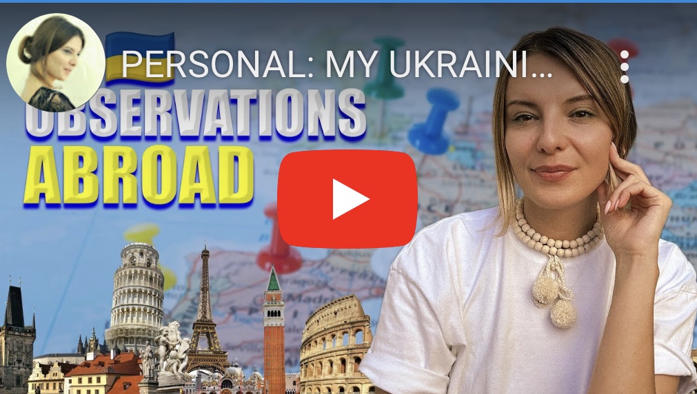 9/30/2023 – My Ukrainian emotions and observations when traveling&nbsp;abroad