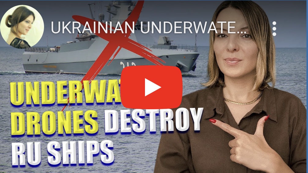 10/17/2023 – Ukrainian underwater drones destroy Russian&nbsp;ships!
