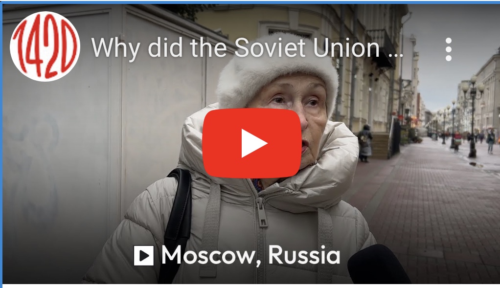 10/28/2023 – Moscow Street Interviews: Why did the Soviet Union&nbsp;collapse?
