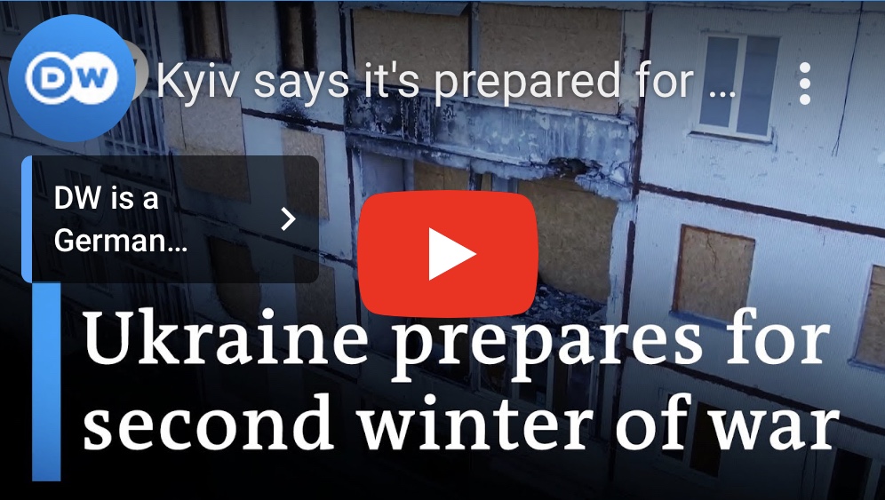 10/31/2023 – Kyiv says it’s prepared for expected Russian attacks on cities this&nbsp;winter