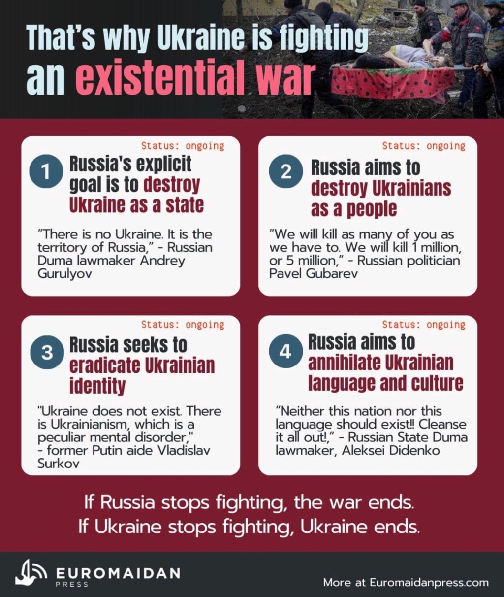 11/1/2024 – 4 reasons why Ukraine faces existential threat on par with&nbsp;Israel