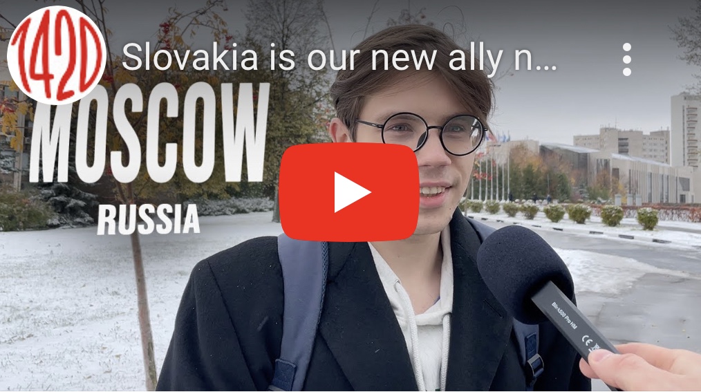 11/6/2023 – Moscow Street Interviews: Slovakia is our new ally&nbsp;now?
