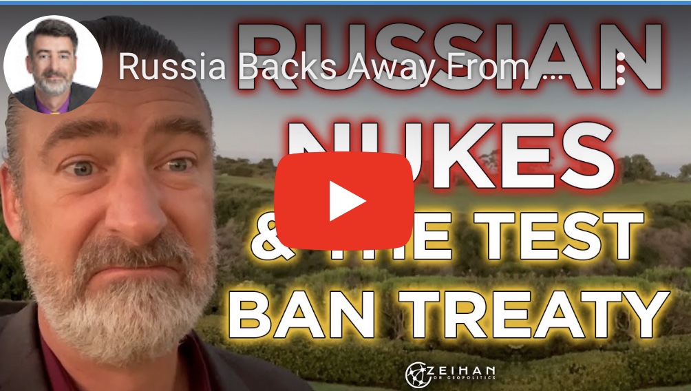 11/6/2023 – Russia backs away from nuclear test, ban&nbsp;treaty