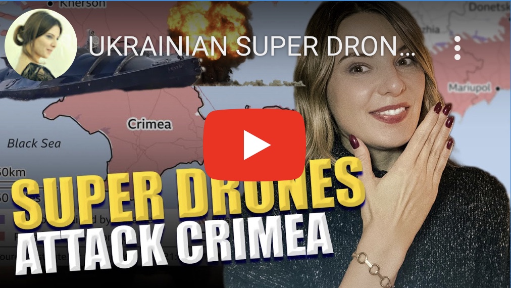 11/11/2023 – Ukrainian, super drones, attack Crimea and destroy Russian landing&nbsp;ships