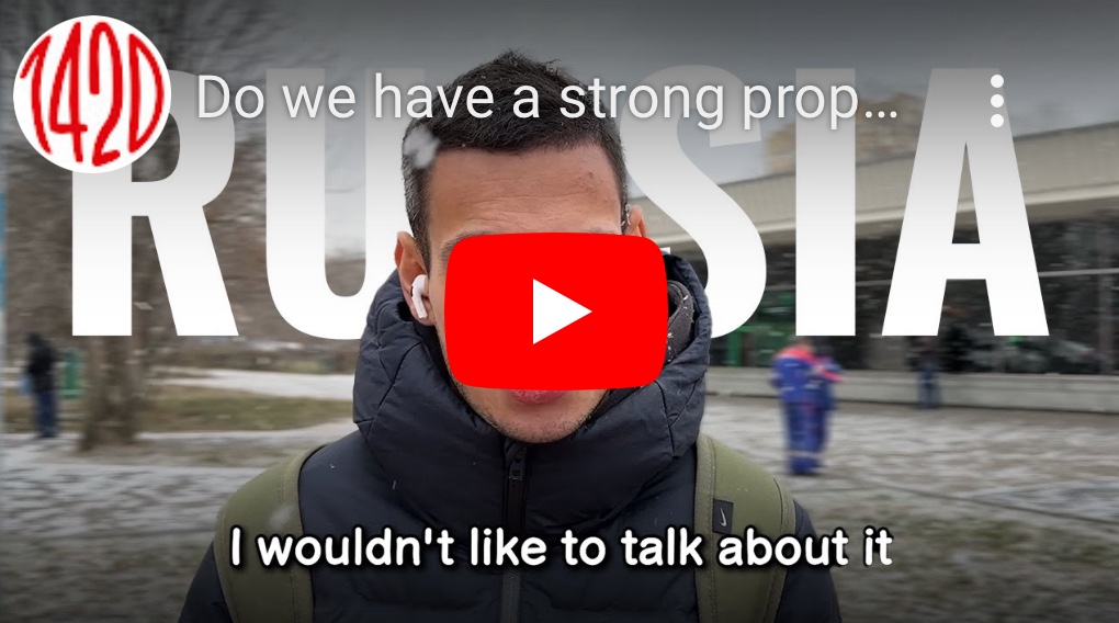 11/25/2023 – Moscow Street Interviews: Do we have a strong propaganda in&nbsp;Russia?