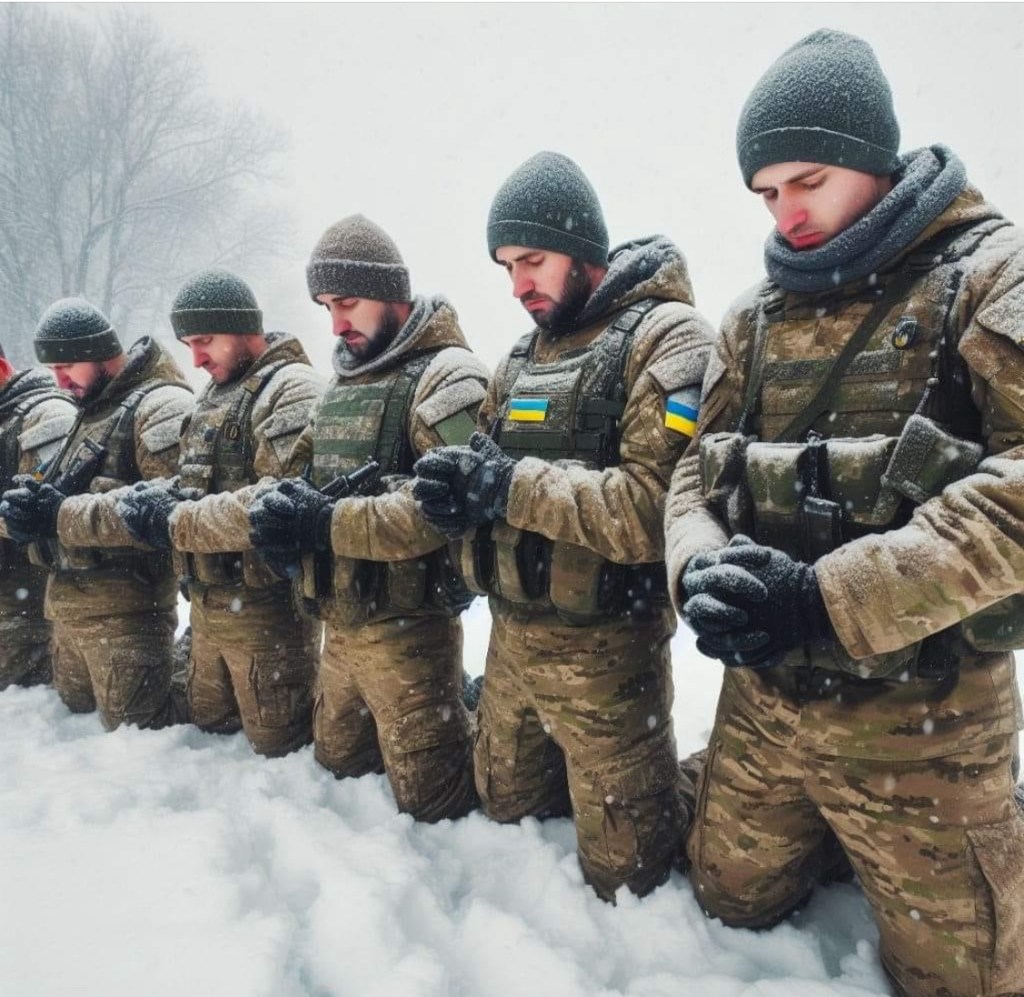 12/4/2023 – In the snow I pray on my&nbsp;knees…