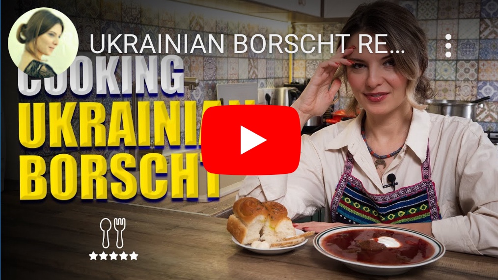 12/5/2023 – Ukrainian borscht recipe – Ukraine with @AnnafromUkraine
