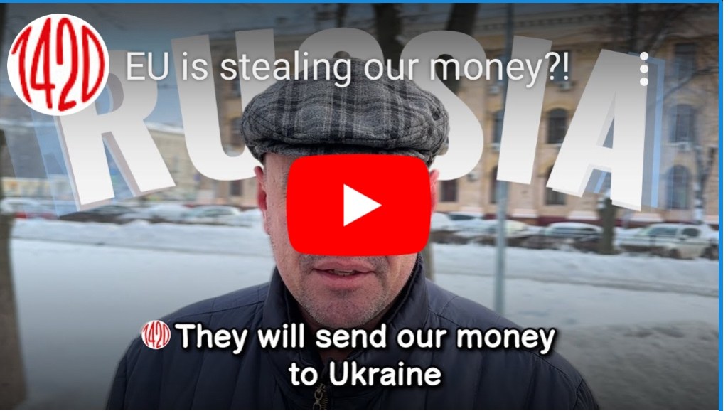 12/6/2923 – Moscow Street Interviews: EU is stealing our&nbsp;money?!