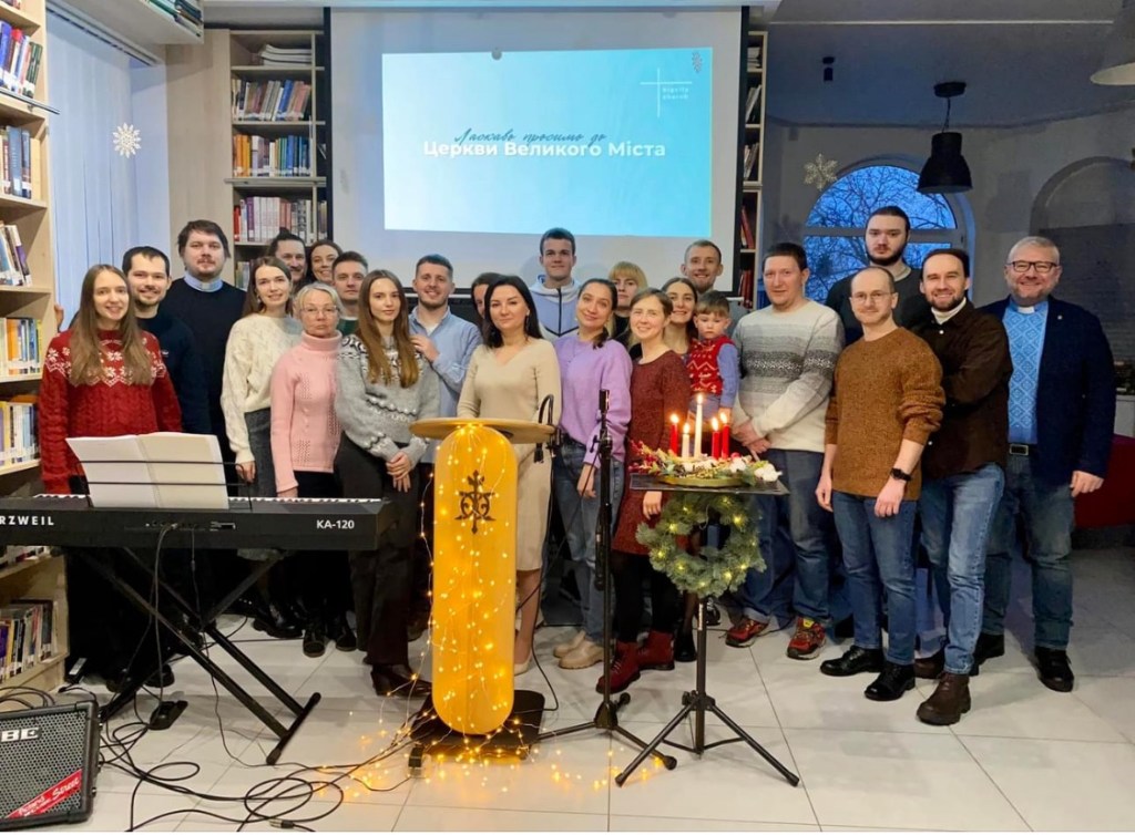 12/24/2923 – Christmas celebrations at Big City Church in&nbsp;Kyiv