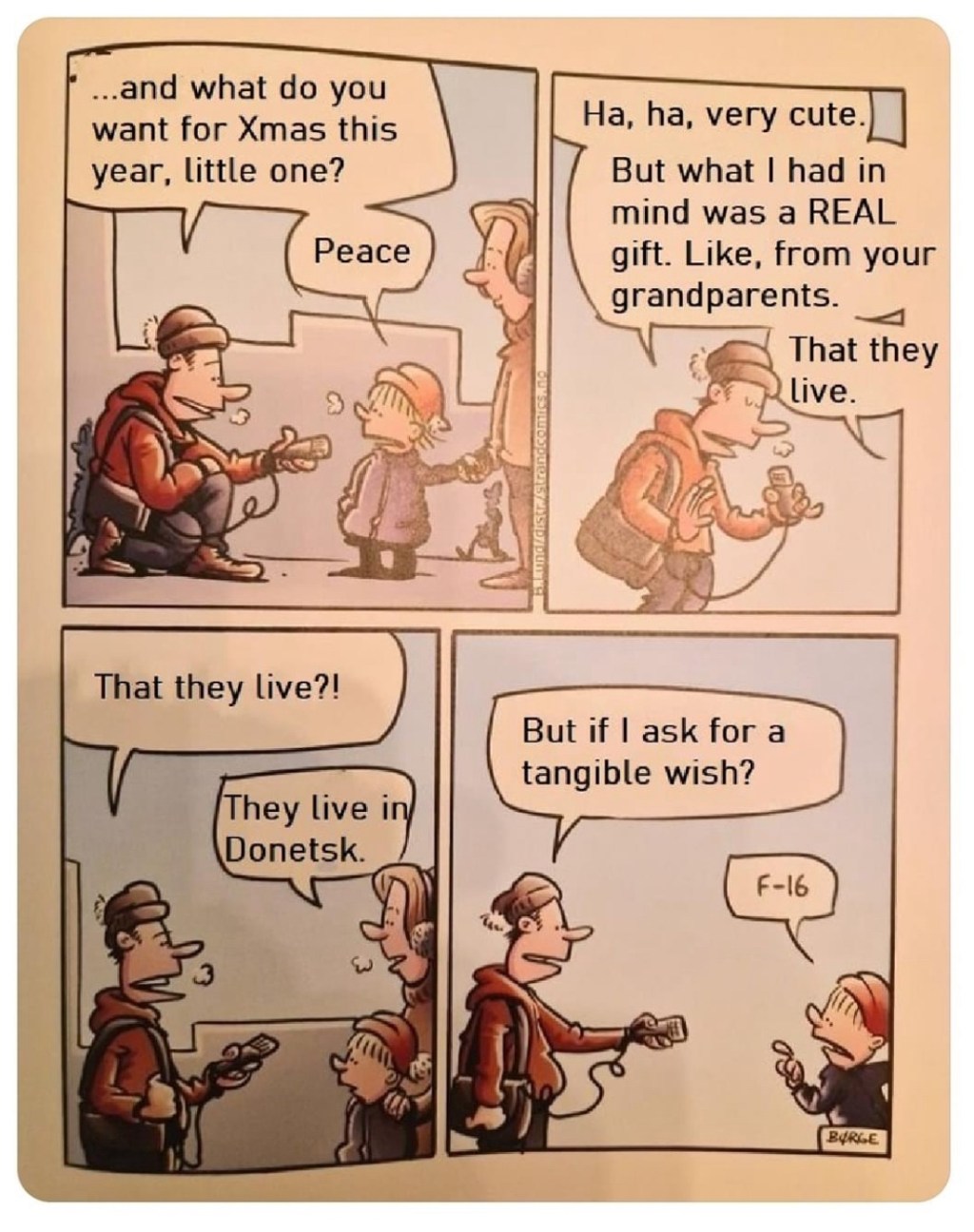 12/28/2023 – Pure gold from Norwegian cartoonist Borge Lund (my&nbsp;translation)