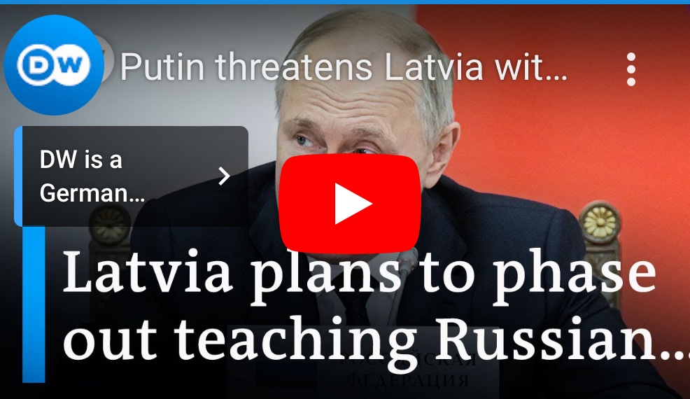 12/27/2023 – Putin threatens Latvia with “repercussions” over policy towards Russian&nbsp;speakers